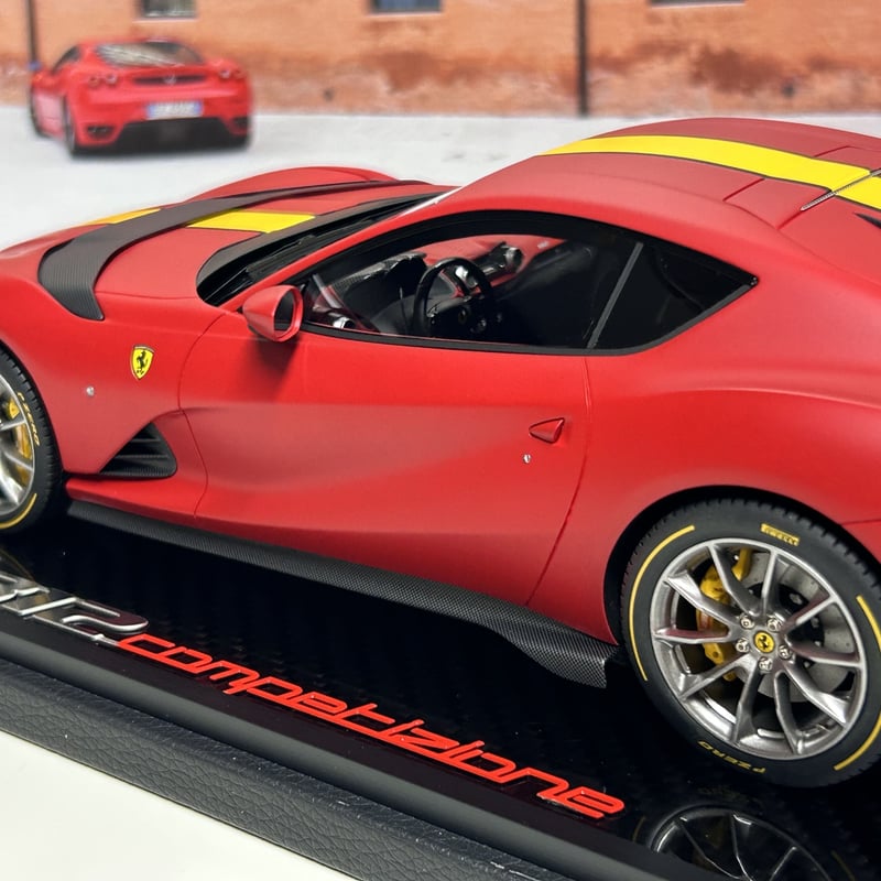 世界限定570台 BBR 1/18 フェラーリ 812superfast試作品？ BBR 1/18 Ferrari 812 Competizione Rosso F1-75 フ