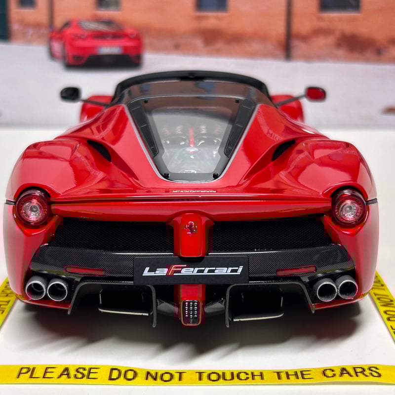 BBR 1/18 Ferrari La Ferrari Aperta Rosso corsa