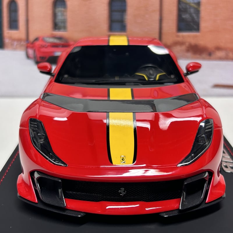 BBR 1/18 Ferrari 812 Competizione Rosso corsa フ