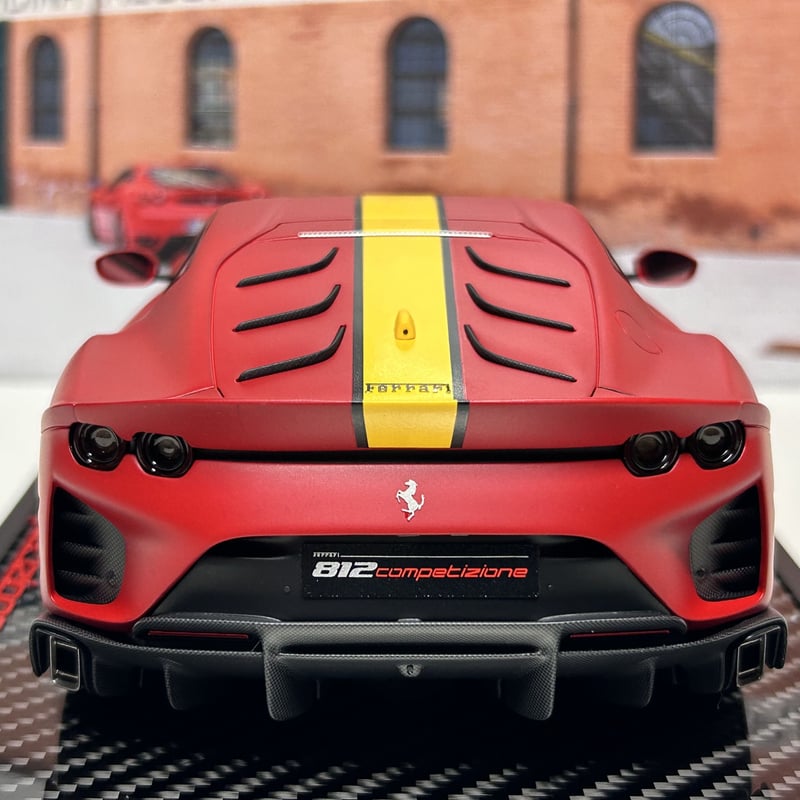 BBR 1/18 Ferrari 812 Competizione Rosso F1-75 フ
