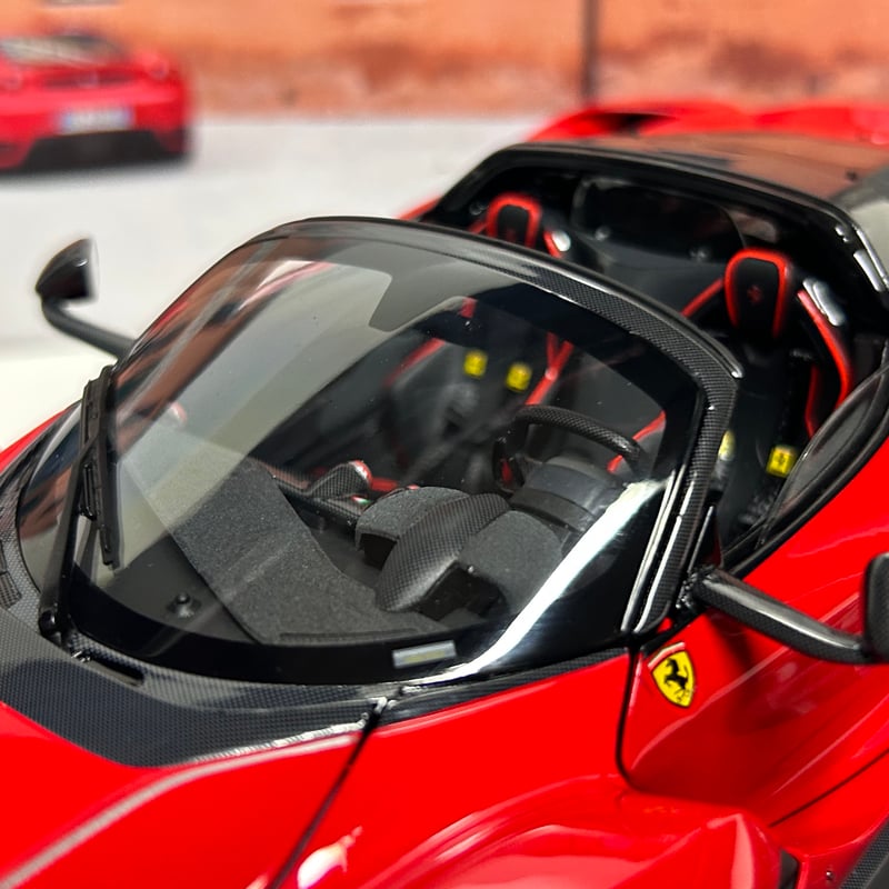 BBR 1/18 Ferrari La Ferrari Aperta Rosso corsa