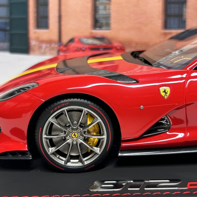 BBR 1/18 Ferrari 812 Competizione Rosso corsa フ