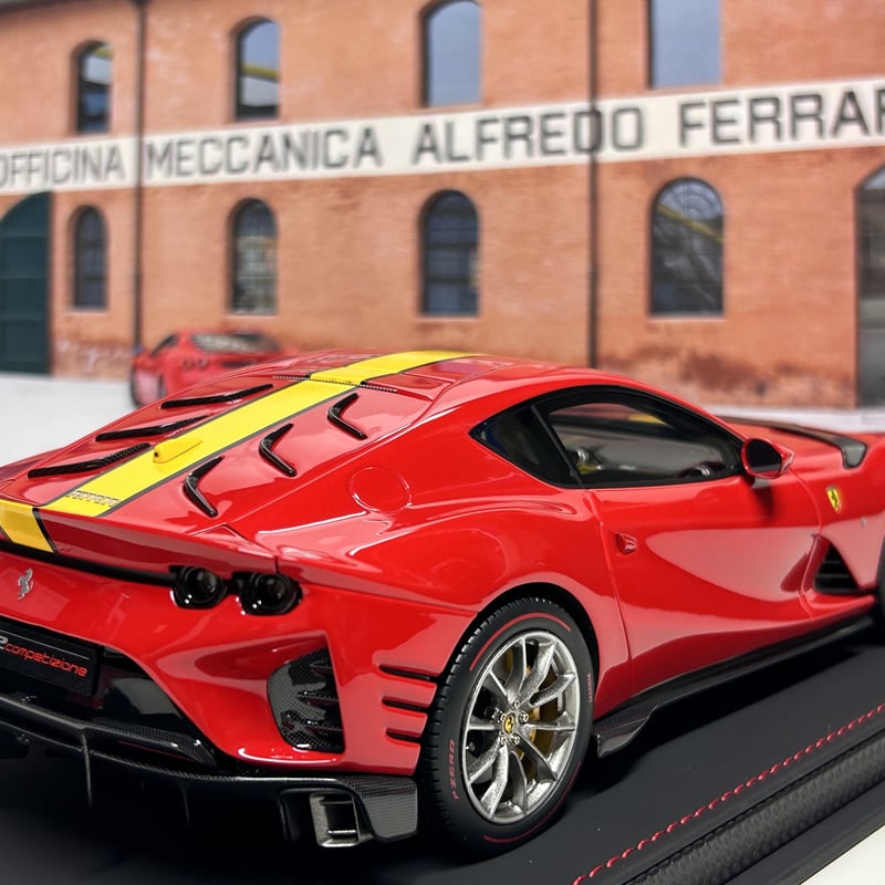 BBR 1/18 Ferrari 812 Competizione Rosso corsa フ