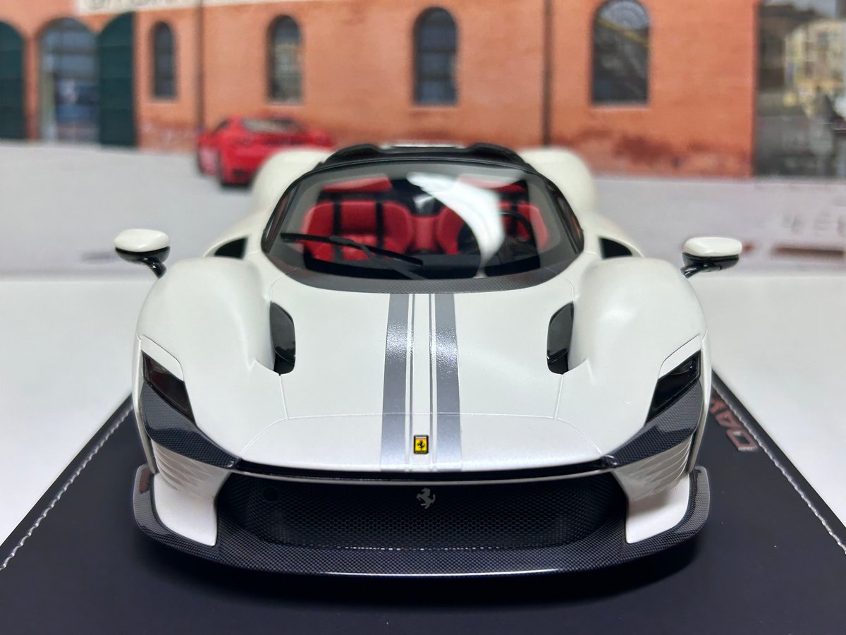 BBR 1/18 Ferrari Daytona SP3 Icona Bianco Itali