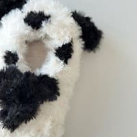 たれみみ［S］オフホワイトブラック