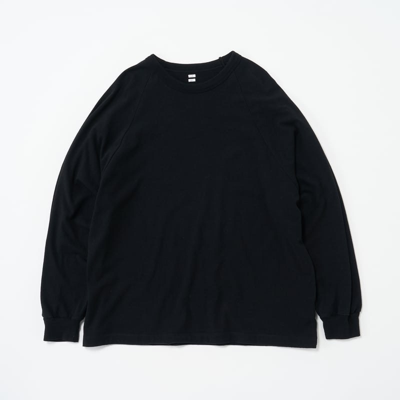 blurhms Co/Silk Nep Raglan Tee ブラームス blurhms/ブラームス】Cotton Silk Nep Baseball Raglan Tee