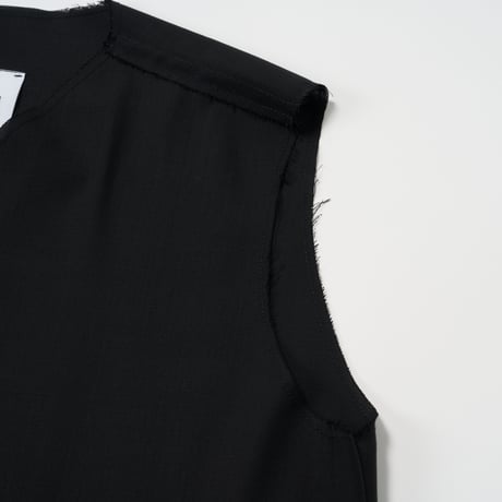 GABRIELA COLL GARMENTS(ガブリエラ コール ガーメンツ) / Loro Piana Fine Wool Sleeveless Shirt