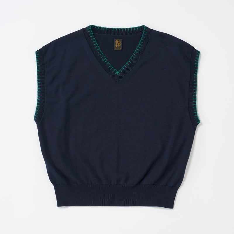 トップス Batoner / The Sea Cotton V Neck Batoner The Sea Island