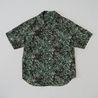 AURALEE (オーラリー) / Printed Airy Silk Half-Sleeved Shirt