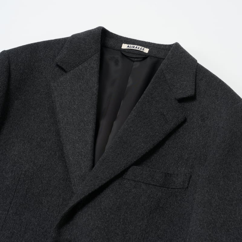 AURALEE CASHMERE MOLESKIN ZIP BLOUSON | Less H auralee