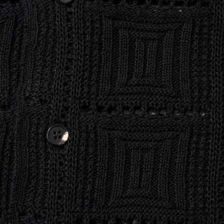 BATONER (バトナー) / Graccy Lace Half Sleeve Knit Shirt for COC