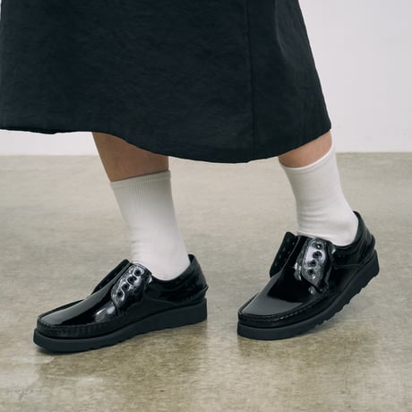 Padomore&Barnes×GOOD OL' (パドモアアンドバーンズ×グッドオル) / Apron Shoe Slip On Special Patent Specification
