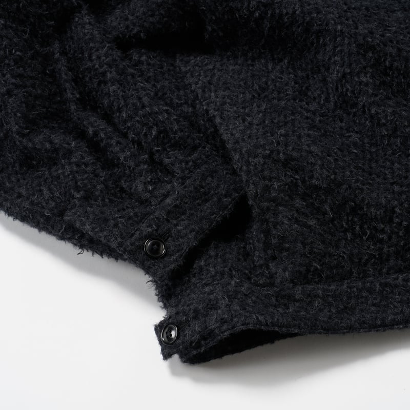 blurhms (ブラームス) / Brushed Wool Zip Short jacket