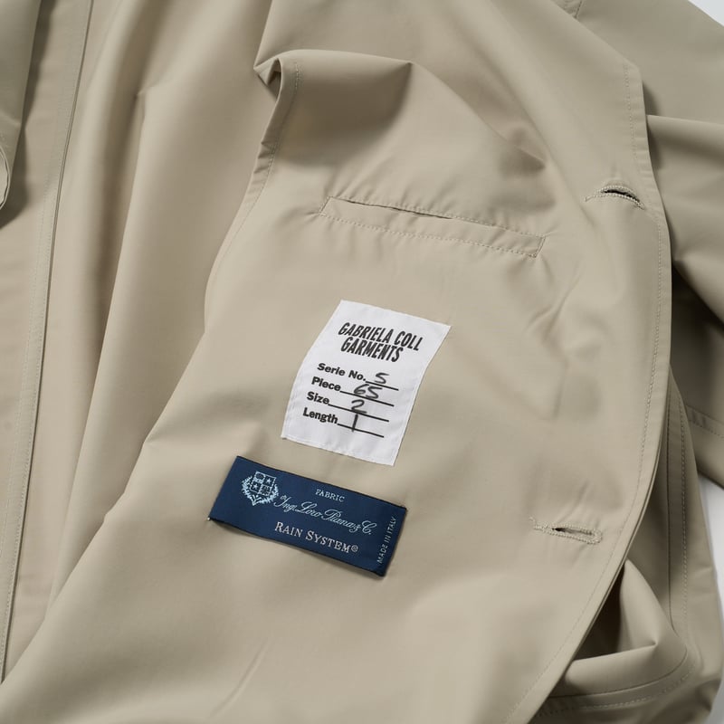 ジャケット・アウター 25ss GABRIELA COLL GARMENTS RAIN SYSTEM GABRIELA COLL GARMENTS】 100% Recycled Polyamide by『LIMONTA