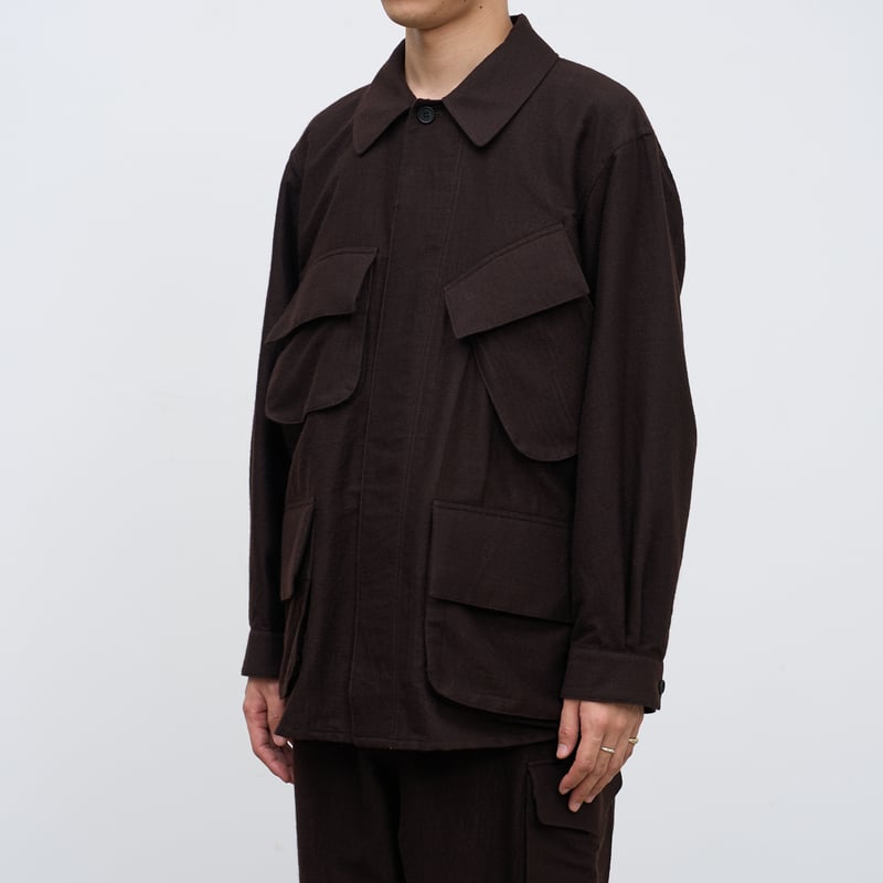 ジャケット・アウター blurhms ROOTSTOCK Cotton Serge 47 Jacket blurhms ROOTSTOCK ブラームス ルートストック 「Cotton Serge 47