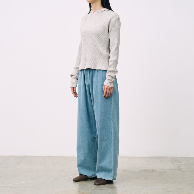 Baserangeベースレンジbambooバンブーice blue新品 BASERANGE (ベースレンジ) / Cravat Pant | HIBIYA CENTR