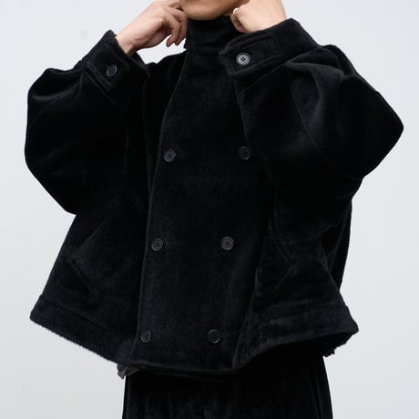 GABRIELA COLL GARMENTS(ガブリエラ コール ガーメンツ) /Loro Piana Suri Alpaca Cropped Oversized Coat