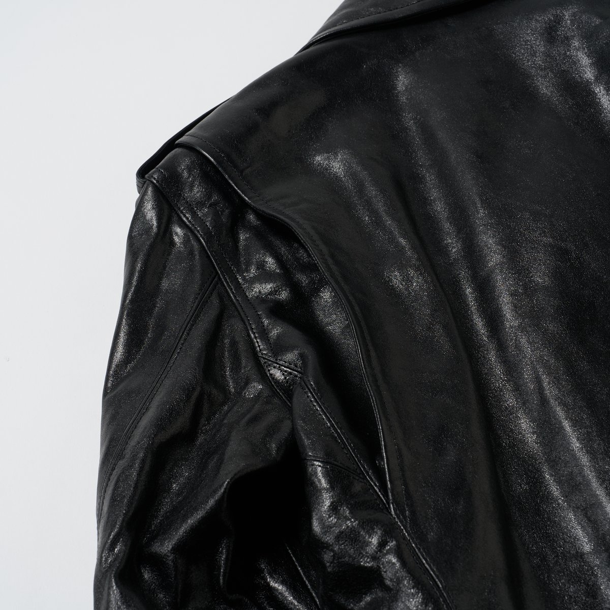 AURALEE (オーラリー) / Lamb Leather Riders Jacket |