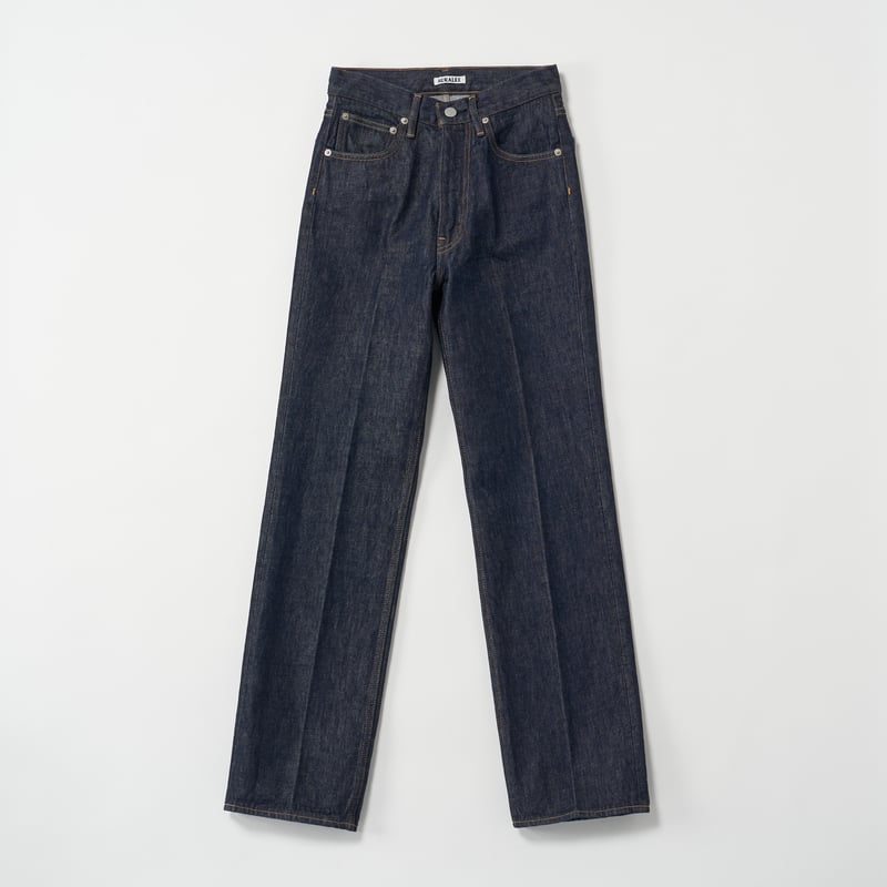 AURALEE(オーラリー) / Hard Twist Denim 5P Pants | HI