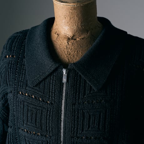 BATONER (バトナー) / Grassy Lace Zip Blouson for COC