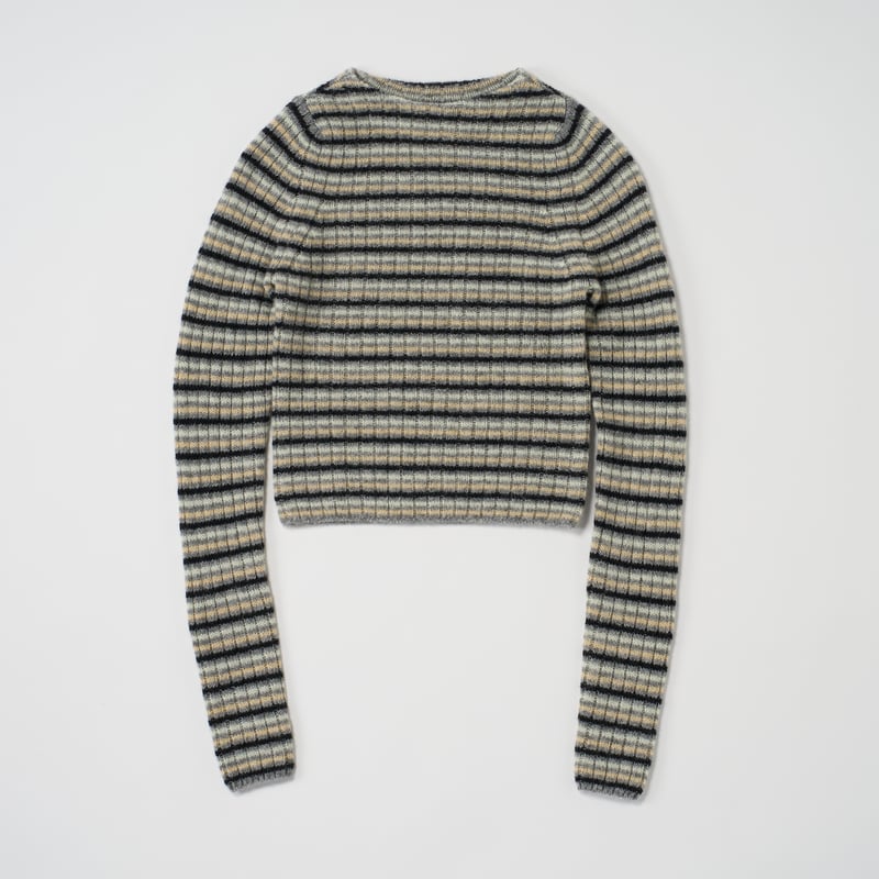 AURALEE (オーラリー) / Shetland Wool Cashmere Rib Kn