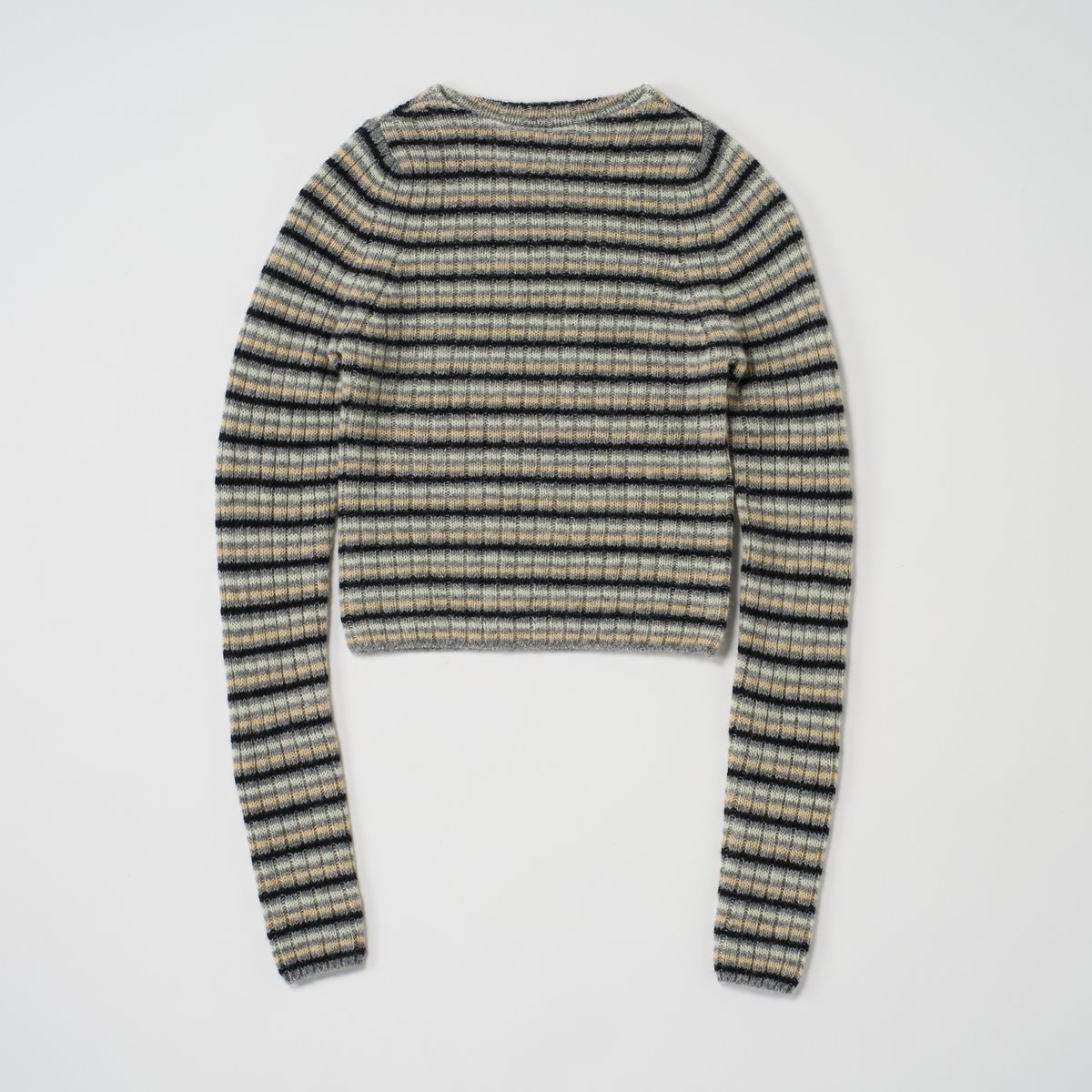 AURALEE (オーラリー) / Shetland Wool Cashmere Rib Kn
