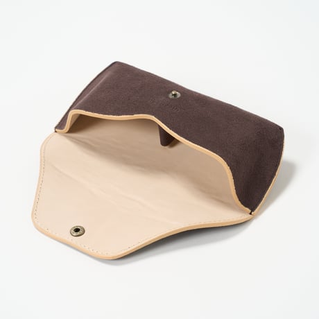 DIFFUSER（ディフューザー）/ TECH SUEDE EYEWEAR CASE / Black & Natural