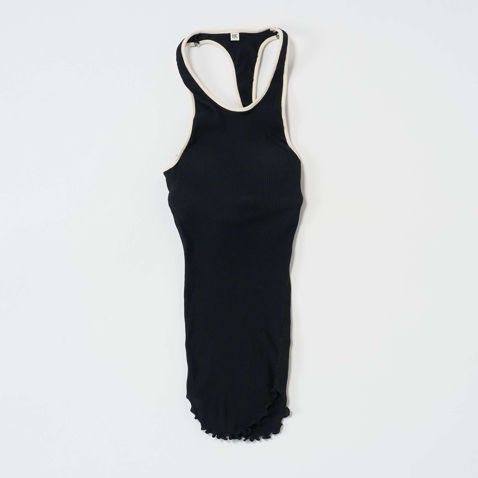 HAKUJI(ハクジ) / Twist Cotton Asym Bra TT | HIBIYA
