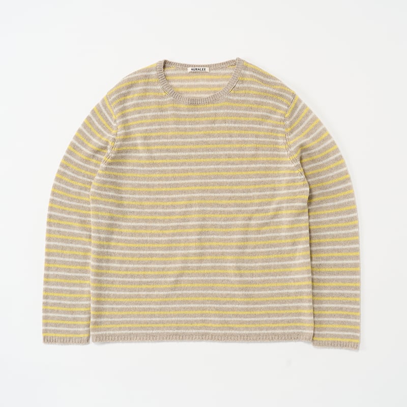 AURALEE (オーラリー) / Summer Cashmere Knit PO | HIB