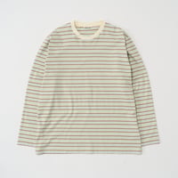 AURALEE (オーラリー) / Gradient Stripe jersey L/S Tee