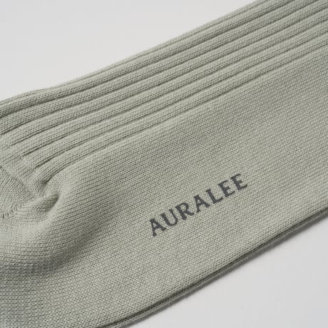 AURALEE (オーラリー) / *Giza High Gauge Socks