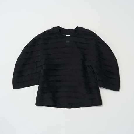 Christian Wijnants (クリスチャン・ワイナンツ) / Architectural Silk Top With Handmade Cut Technique