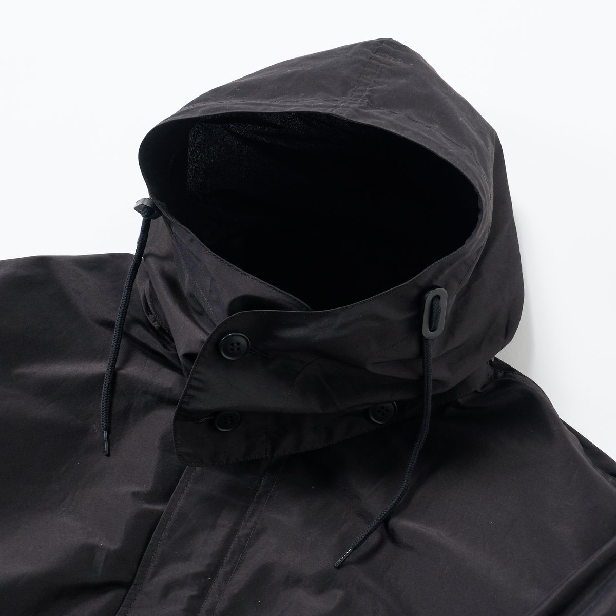 COMOLI（コモリ）/ コットンシルク フーデッドコート | HIBIYA CENTRAL