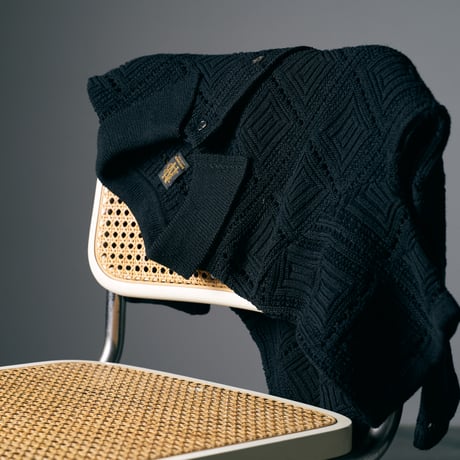 BATONER (バトナー) / Graccy Lace Half Sleeve Knit Shirt for COC