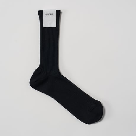 AURALEE (オーラリー) / *Giza High Gauge Socks