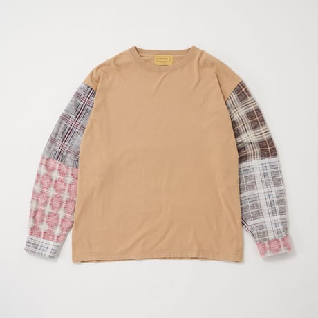 SEVEN BY SEVEN （セブンバイセブン）/ REWORK FLANNEL SLEEVE TEE