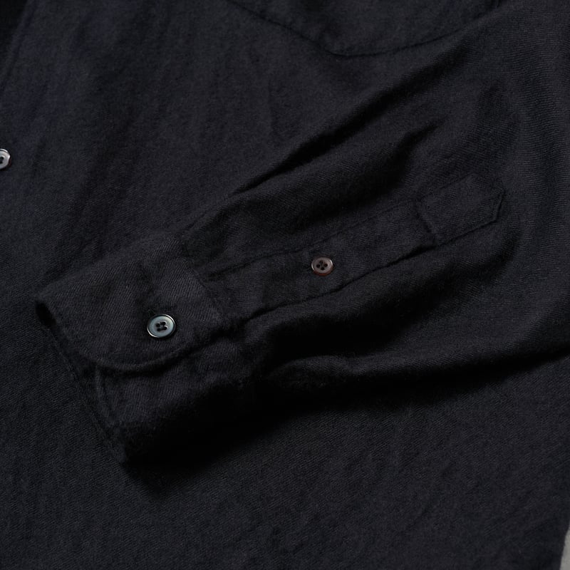 COMOLI (コモリ) / カシミヤシルク 製品染シャツ | HIBIYA