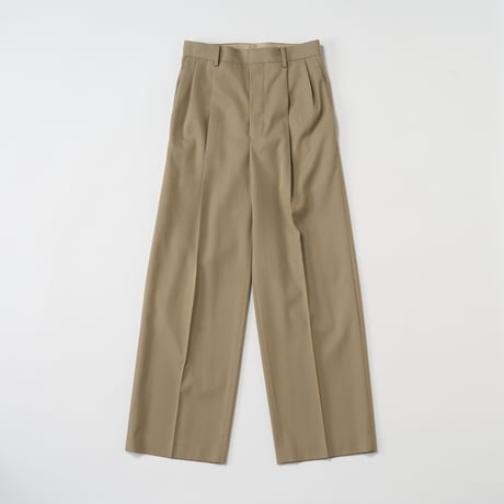 AURALEE (オーラリー) / *Light Wool Max Gabardine Two-Tuck Slacks