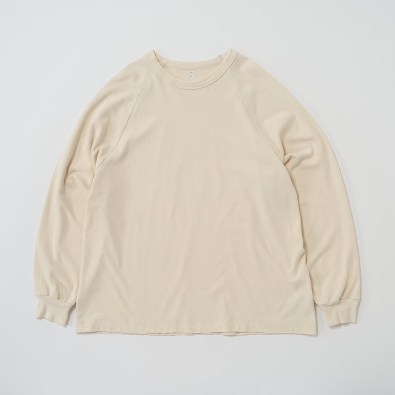 blurhms Co/Silk Nep Raglan Tee ブラームス blurhms (ブラームス) / Co/Silk Nep Raglan Tee | HIBI