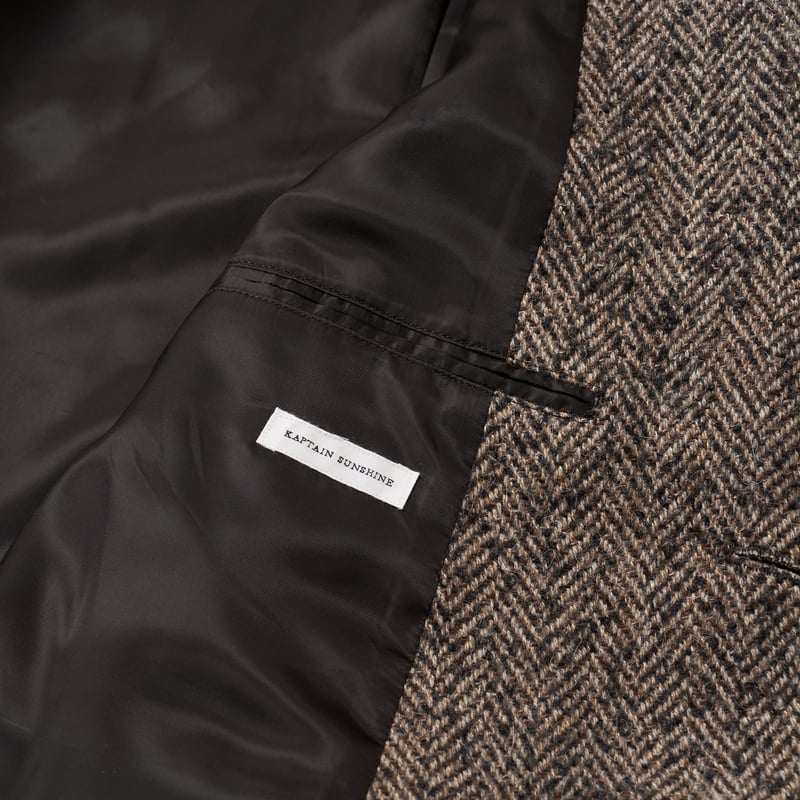 【美品】キャプテンサンシャイン 4Bダブルイージージャケット ベージュ 38 Kaptain Sunshine（キャプテン サンシャイン）の「KAPTAIN SUNSHINE