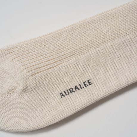 AURALEE (オーラリー) / *Cotton Cashmere Low Gauge Socks
