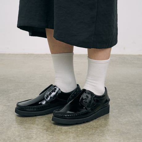 Padomore&Barnes×GOOD OL' (パドモアアンドバーンズ×グッドオル) / Apron Shoe Slip On Special Patent Specification