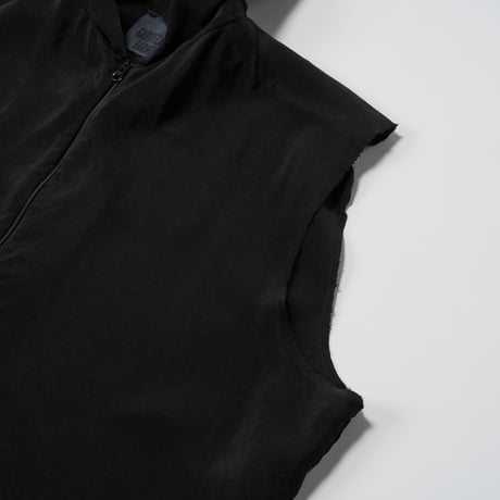 GABRIELA COLL GARMENTS (ガブリエラ コール ガーメンツ) / Cupro Sleeveless Hooded Zipper Top