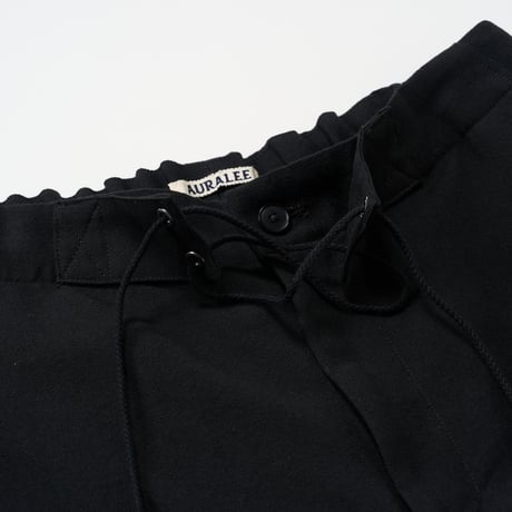 AURALEE (オーラリー) / Wool Cotton Linen OX Drawstring Pants