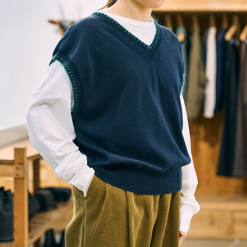 BATONER (バトナー）/ Seaisland Cotton Blanketstitch