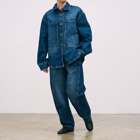 STUDIO NICHOLSON (スタジオニコルソン) / Rounded Leg Twist Seam Pant