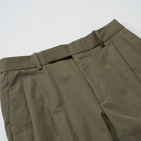 MARKAWARE (マーカウェア) / Double Pleated Semi Easy Trousers