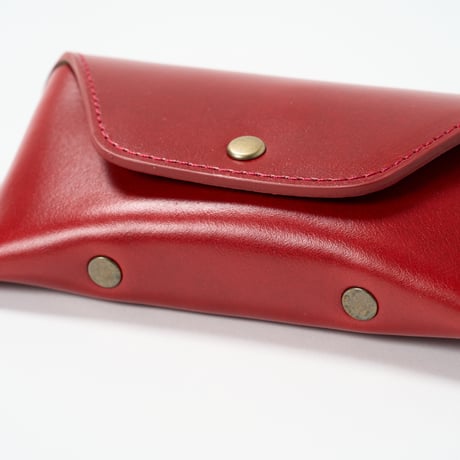 DIFFUSER（ディフューザー）/ OIL LEATHER EYEWEAR CASE / Red Brown & Brown