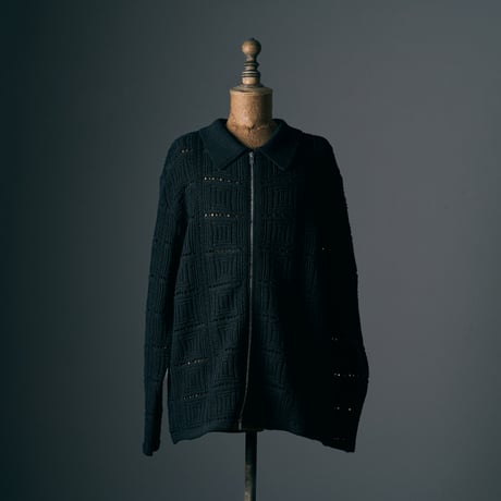 BATONER (バトナー) / Grassy Lace Zip Blouson for COC