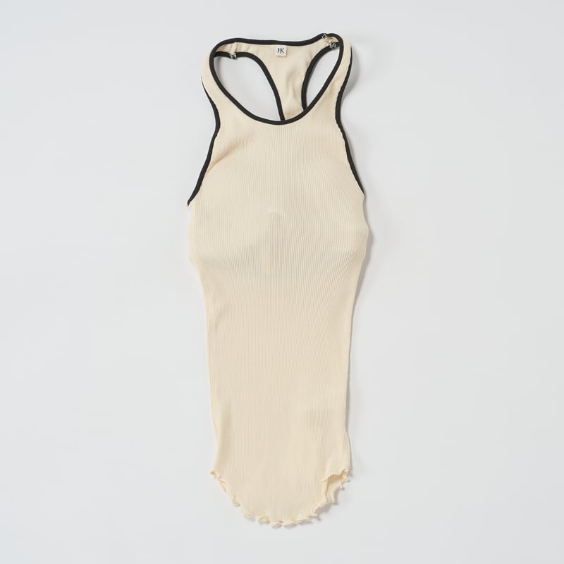 HAKUJI(ハクジ) / Twist Cotton Asym Bra TT | HIBIYA